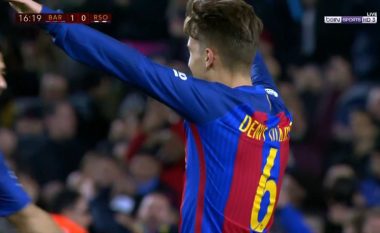 Denis Suarez kalon Barcelonën në epërsi ndaj Sociedadit (Video)
