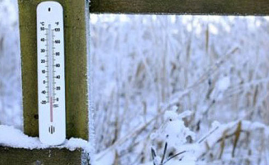 Në dy vende të Maqedonisë së Veriut sot u regjistruan temperatura minus