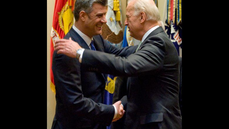 Presidenti Thaçi do të pritet në Shtëpinë e Bardhë nga zëvendëspresidenti Biden