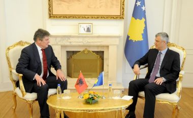 Thaçi falënderoi ish-presidentin Topi për angazhimin e tij për Kosovën