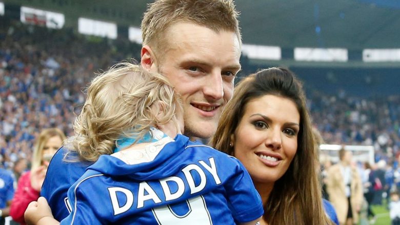 Jamie Vardy bëhet baba për herë të tretë