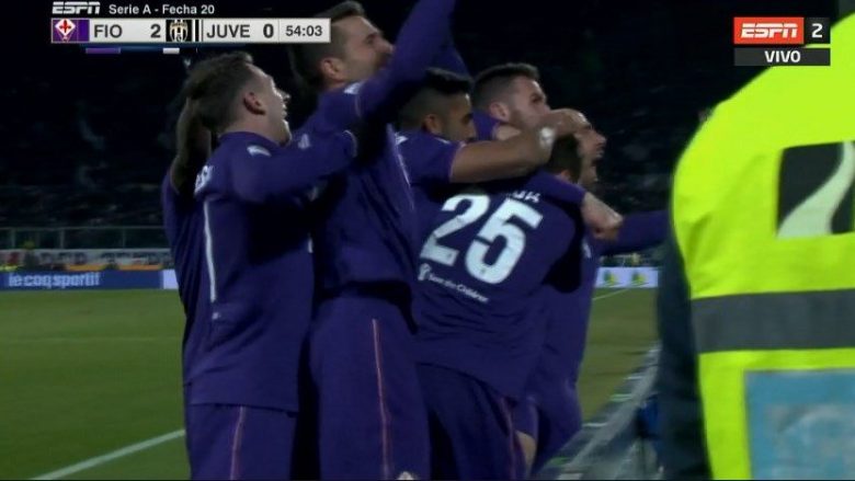 Fiorentina e kthen me këmbë në tokë Juventusin (Video)