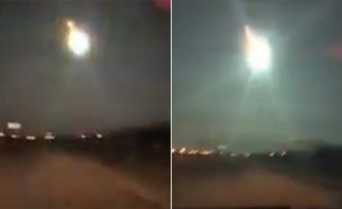 Frikë dhe panik: Shokohen amerikanët nga topi i zjarrtë që u shfaq në qiell dhe shpërtheu (Foto/Video)