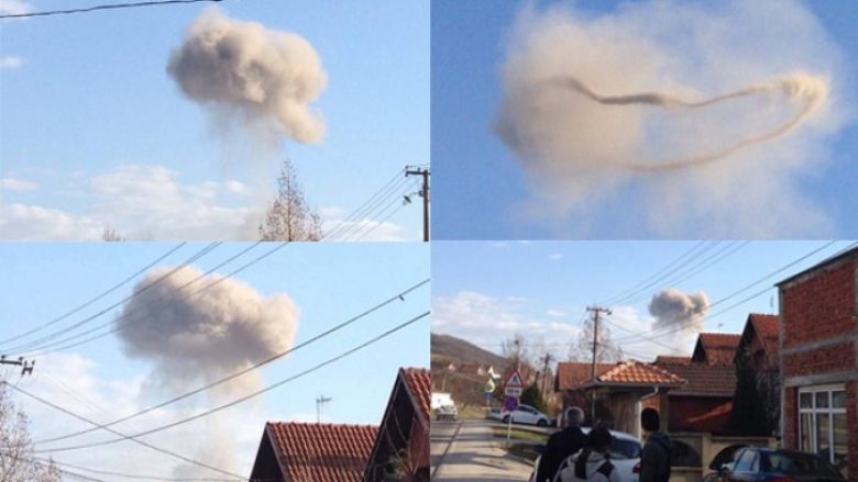 Shpërthime të fuqishme në fabrikën e municionit në Serbi, mbi 20 të plagosur (Foto/Video)