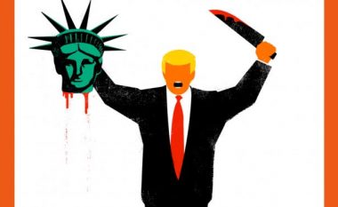 “Der Spiegel” publikon Trumpin me kokën e prerë të Statujës së Lirisë (Foto)