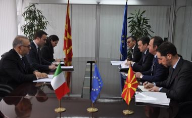 Ademi: Falënderojmë Italinë për mbështetjen që i jep Maqedonisë për integrim në BE