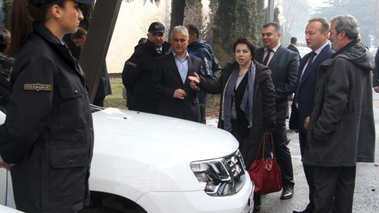 MPB-ja e Maqedonisë mori 4 vetura donacion nga Gjermania