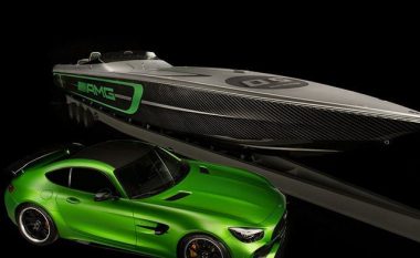 Barkë luksoze me 3,100 kuajfuqi, inspiruar nga Mercedes-AMG GT R (Foto)