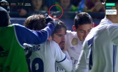 Modric goditet me një objekt të fortë në kokë gjatë festës së golit (Foto)