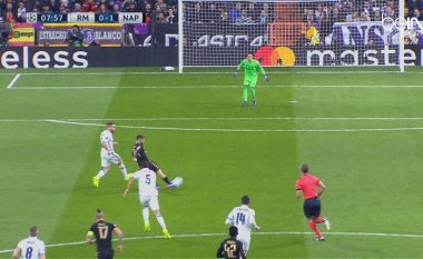 Insigne kalon Napolin në epërsi ndaj Realit me një gol prej 40 metrash (Video)