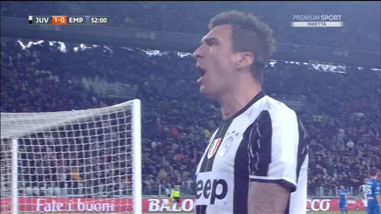 Mandzukic kalon Juven në epërsi ndaj Empolit (Video)