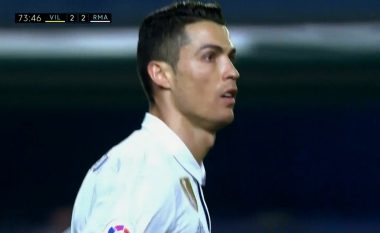 Shënon CR7, Reali barazon rezultatin ndaj Villarrealit (Video)