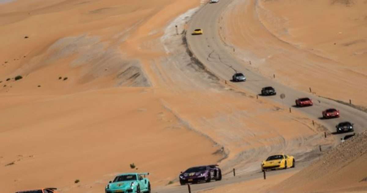 The experience of driving supercars in Saudi Arabia (Video) - Telegraph ...