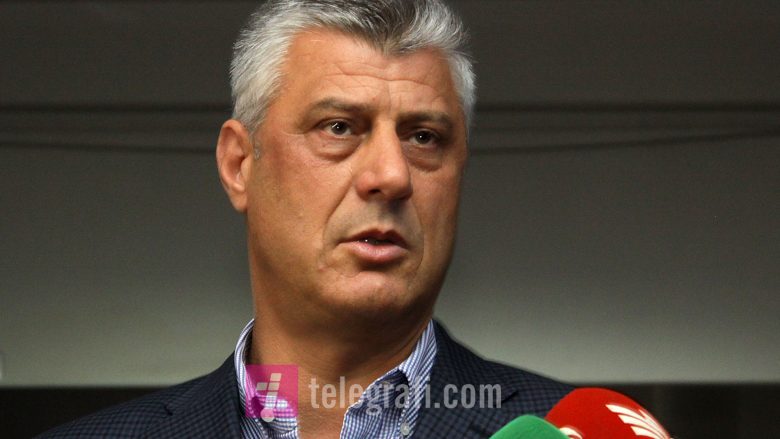 Thaçi i shqetësuar me fushatën propagandistike të Serbisë