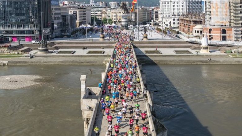 Sot mbahet maratona e Shkupit, regjim i posaçëm në komunikacion