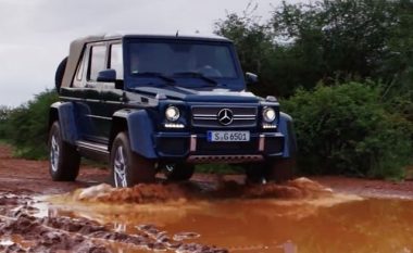 Mercedes-Maybah lëviz me lehtësi edhe nëpër xhungël (Video)