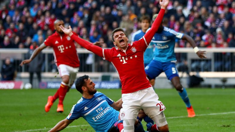 Bayern 8-0 Hamburg: Notat e lojtarëve, maksimale për Robben, dështim Mavraj (Video)