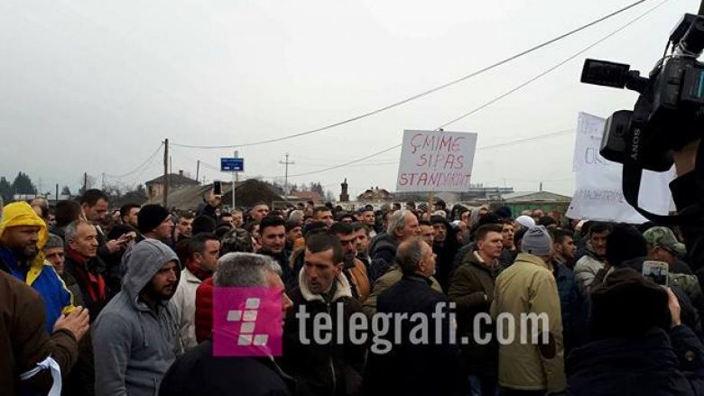 Mbahen protesta kundër EVN-së në Shkup dhe Tetovë (Foto)