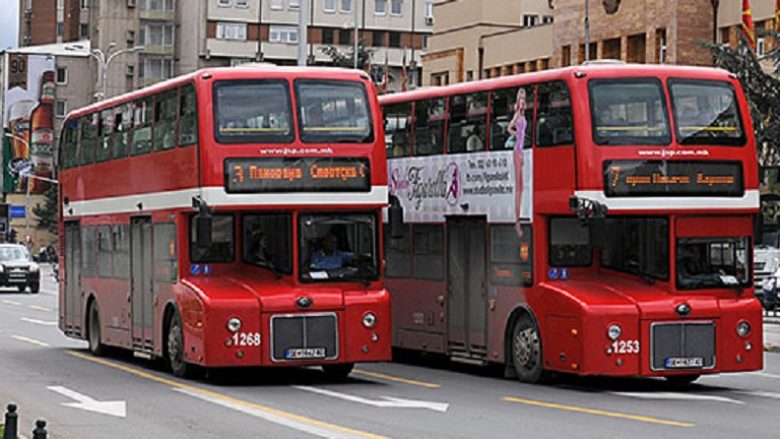 Prej sot transporti publik falas në Shkup