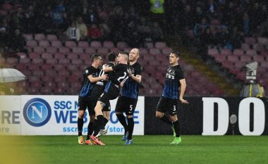 Napoli 0-2 Atalanta: Berisha fantastik, Hysaj me paraqitje solide (Foto)