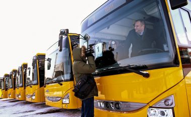 Prishet autobusi i ri Prishtinës (Foto)