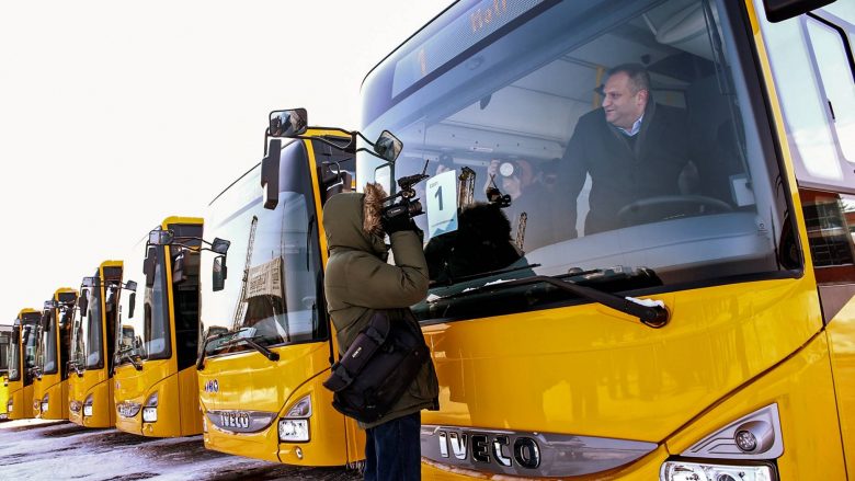 Prishet autobusi i ri Prishtinës (Foto)