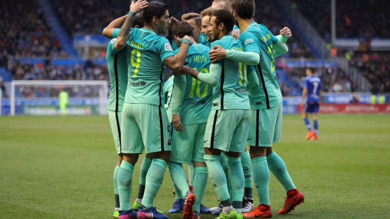 Barcelona fiton me goleadë, bëhet lider i përkohshëm në La Liga (Video)