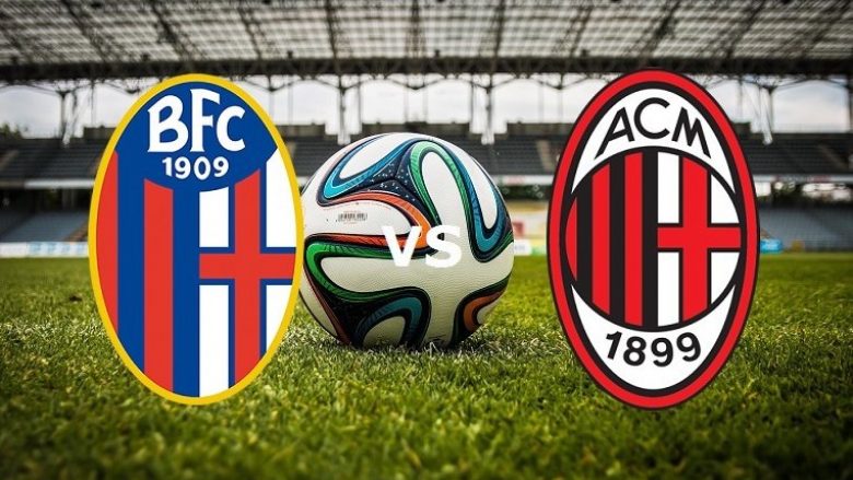 Formacionet zyrtare: Milan – Bologna