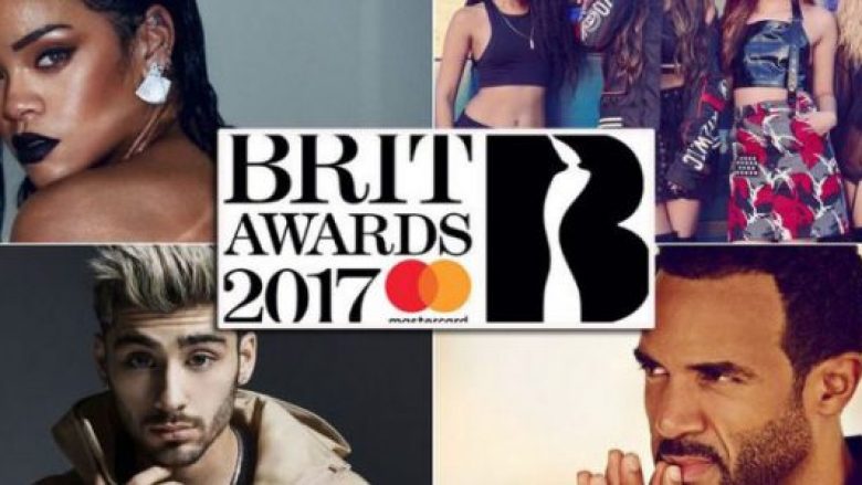 Publikohen nominimet për Brit Awards 2017 (Foto)