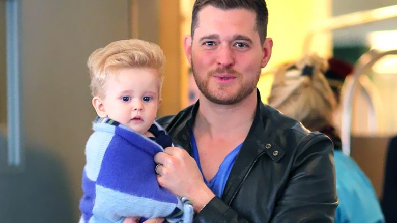 Is Michael Buble's three-year-old son cured of cancer?