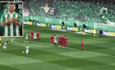 Sevilla fiton derbin ndaj Betisit, por goli i ndeshjes u shënua nga mbrojtësi shqiptar (Video)