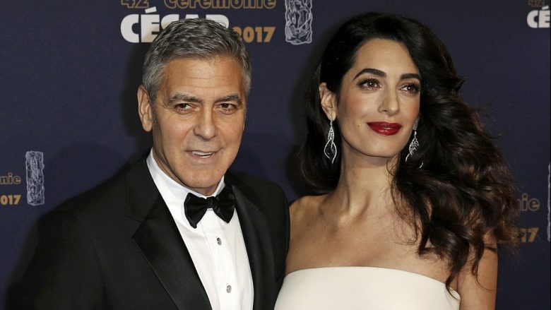 ​George Clooney dhe Amal të mrekullueshëm në Paris (Foto)