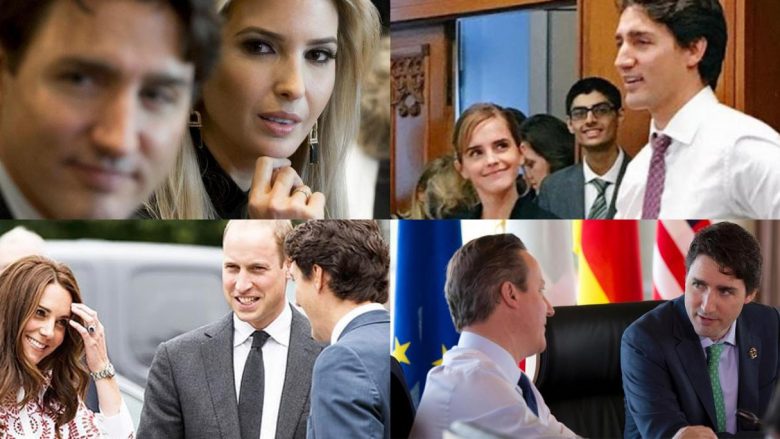12 personalitetet që u “mahnitën” gjatë takimit me Justin Trudeau (Foto)