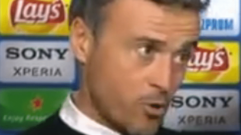 Enrique nervozohet me gazetarin pas humbjes ndaj PSG-së (Video)