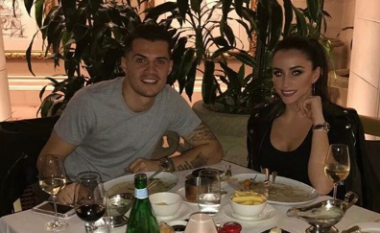 Granit Xhaka i përkushtuar ndaj të fejuarës (Foto)