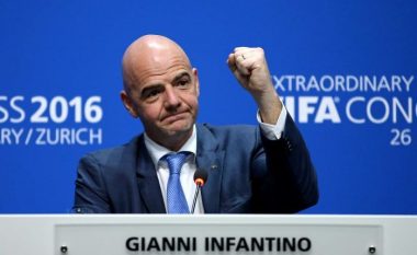 Presidenti i FIFA-s, Infantino uron Trepçën ’89 për titullin e kampionit