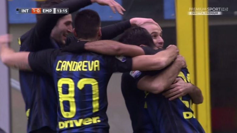 Inter 2-0 Empoli, nota e Veselit dhe të tjerëve (Foto)