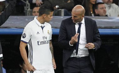 Rodriguez: Dua të qëndroj te Reali, Zidane i shkëlqyer