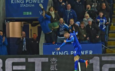Leicesteri shokon Liverpoolin, Vardy shënon golin e tretë (Video)