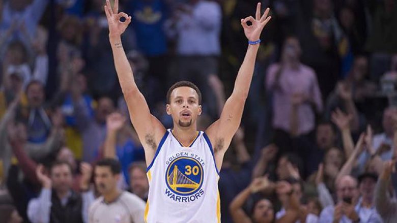 Curry shënon 11 treshe në fitoren e Golden State Warrirors (Video)