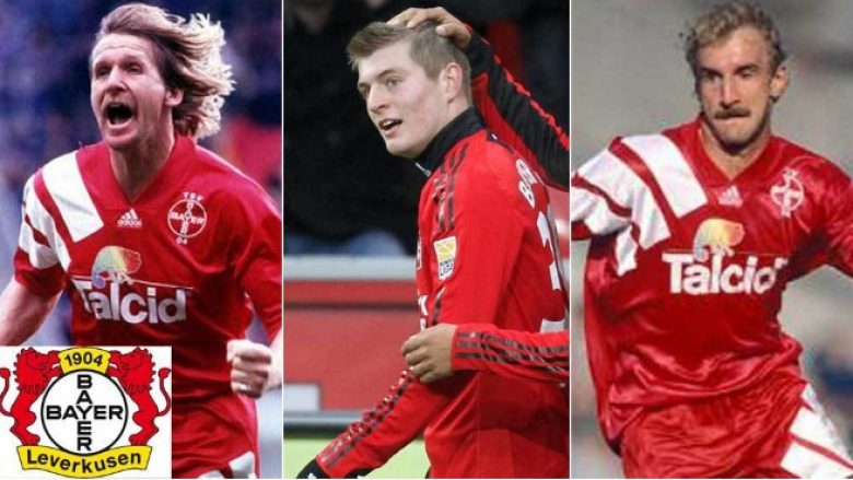 Dhjetë yjet e mëdha të futbollit që kanë veshur fanellën e Bayer Leverkusenit (Foto)