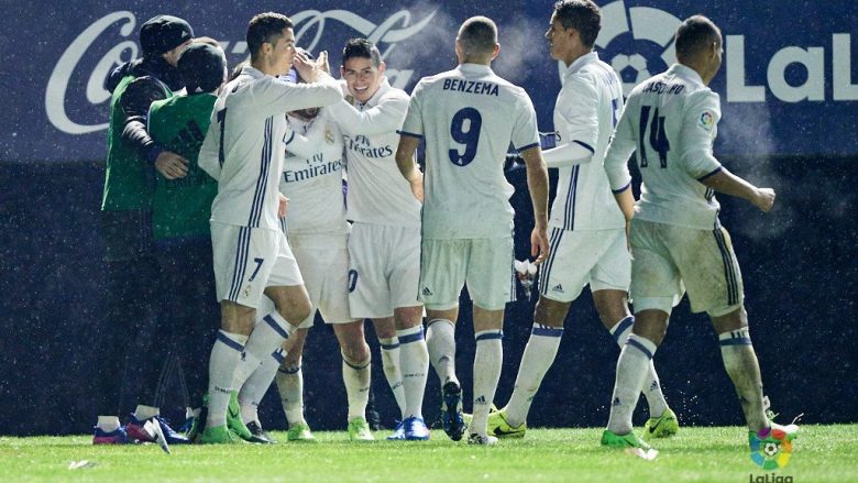 Osasuna 1-3 Real Madrid, notat e lojtarëve (Foto)