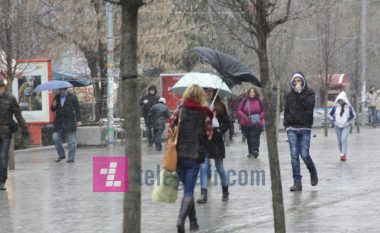 Fundjava, ulje e temperaturave dhe shi