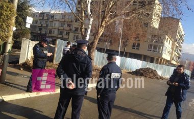 Forca të shtuara policore afër murit në veri të Mitrovicës (Foto)