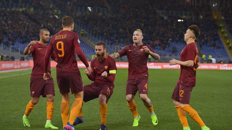 Roma fiton me spektakël, presion Juventusit (Video)