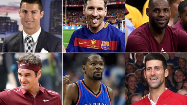 Forbes zbulon 20 sportistët më të paguar në botë!