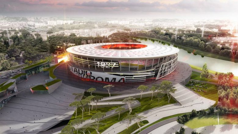 Roma merr dritën e gjelbër për ndërtimin e stadiumit modern (Foto)