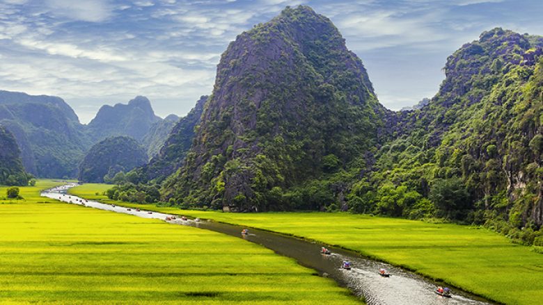 Tam Coc, panorama spektakolare e Vietnamit (Video)