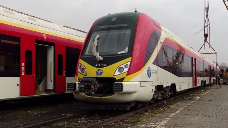 Arriti treni i gjashtë në Maqedoni, nga investimi prej 25 milionë eurove