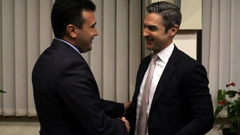 Zaev takohet me Këshillin Atlantik nga SHBA: Qeveria stabile është në interes të Maqedonisë